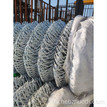 Vista de enlace de cadena galvanizado de Dip Hot Dip